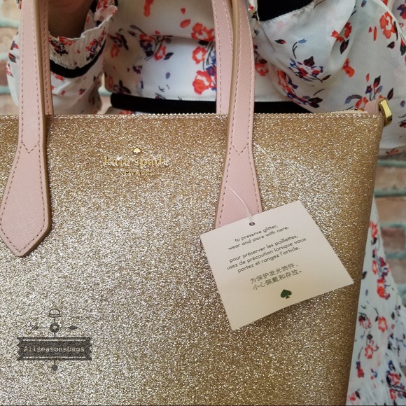 Kate spade SMALL Joeley Satchel crossbody gold BAG - Picture 4 of 8